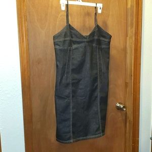 Carolina Blues size 14 Dark Jean Dress